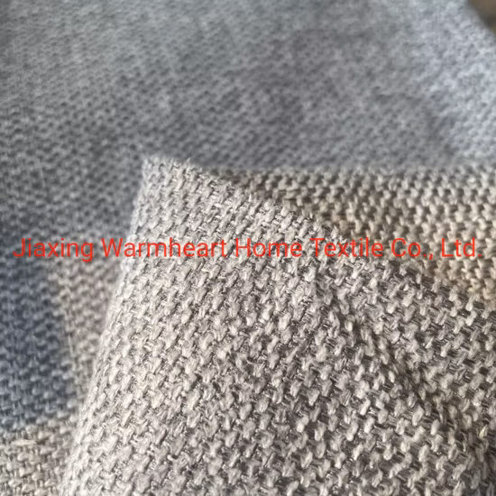 Hergestellt in China. Polyester-Kunstleinen-Sofa, gewebt, Autositzstoff, Polsterstoff, dekoratives Material 2039