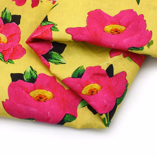 Leinenstoff, garngefärbt, 21 x 21 cm